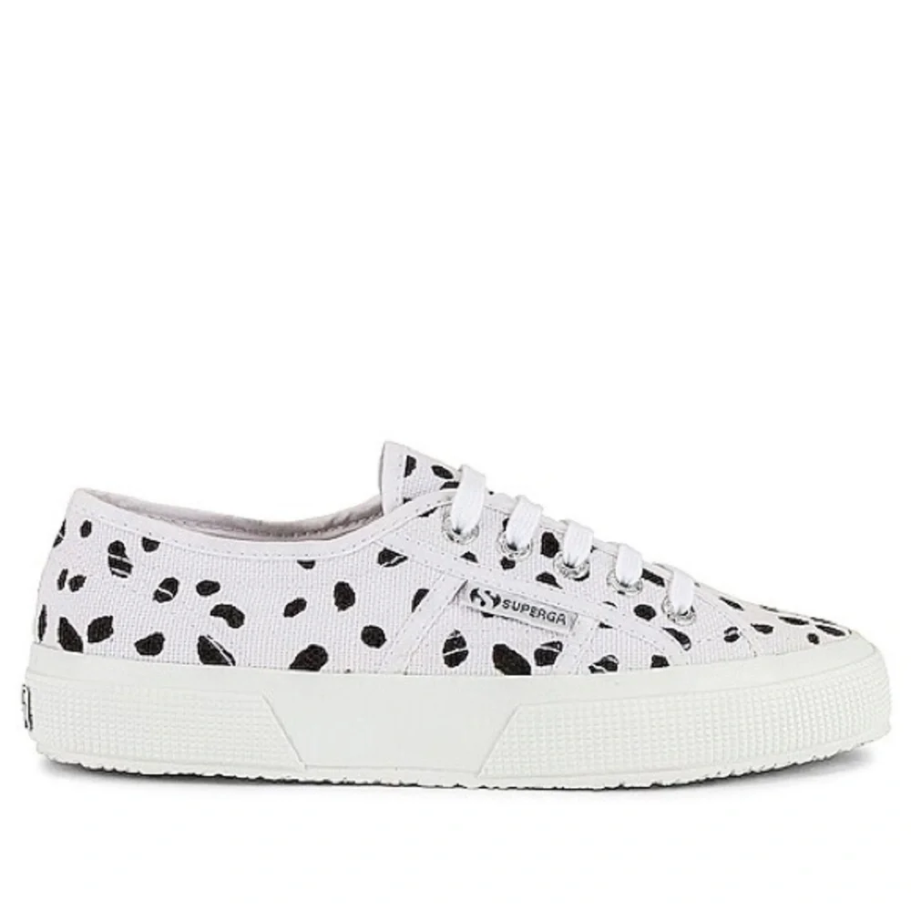 Superga Dalmatian Canvas Sneakers, size 7 - Picture 9 of 9